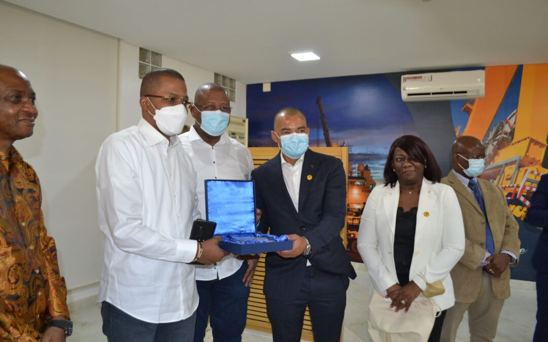 Visita do Ministro de Hidrocarbonetos da República do Congo à Base SONILS