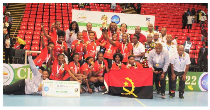 SONILS PATROCINA AS CAMPEÃS DO 15º TÍTULO AFRICANO DE ANDEBOL FEMININO