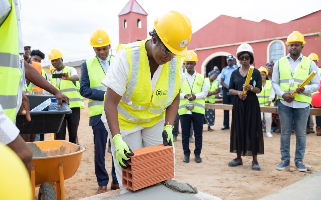 LAYING OF THE 1ST STONE OF THE BOAVISTA COMMUNITY SCHOOL